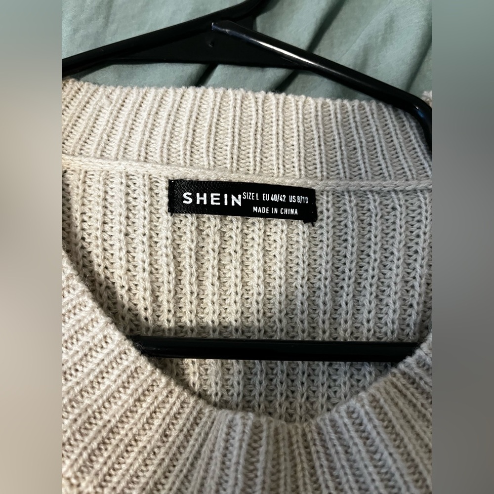 Shein sweater with slit on side